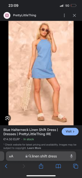 Who tf wears a shift dress other than on MN?