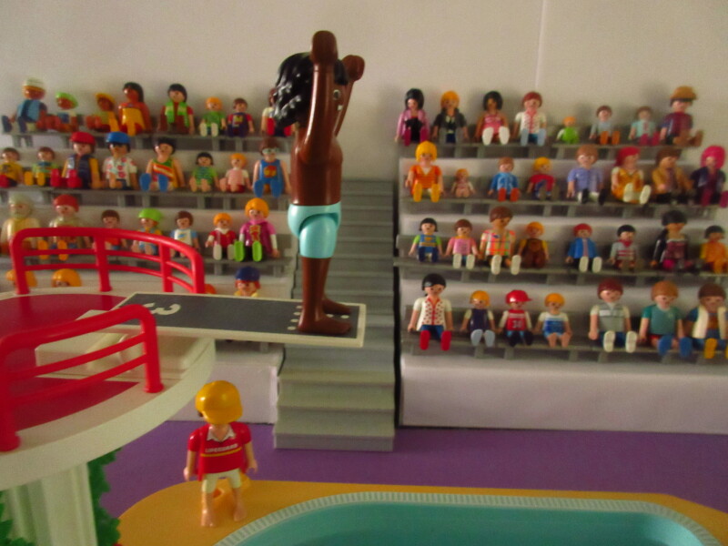 It's time for the Olympic Games for the Playmobil people in our house...