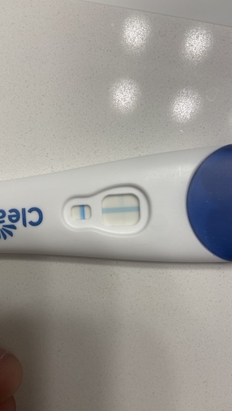 Faint positive Clear Blue