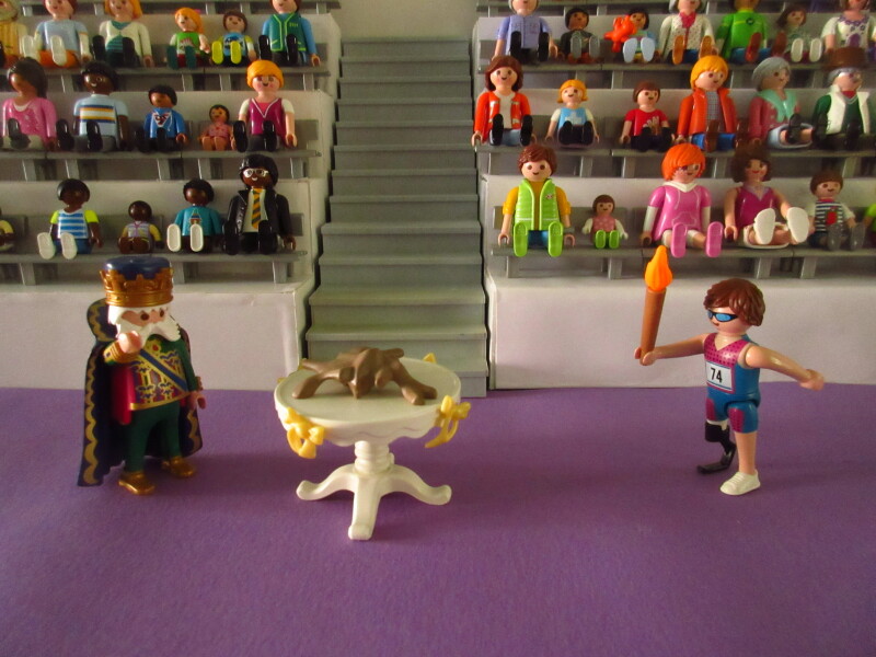 It's time for the Olympic Games for the Playmobil people in our house PART TWO
