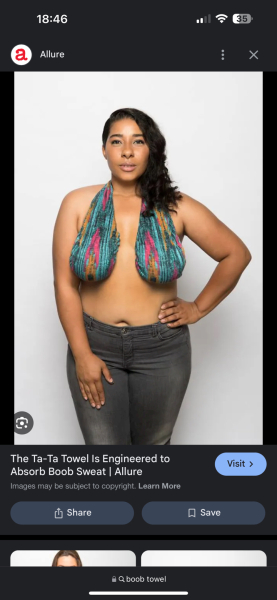 To go bra less in this hot weather?