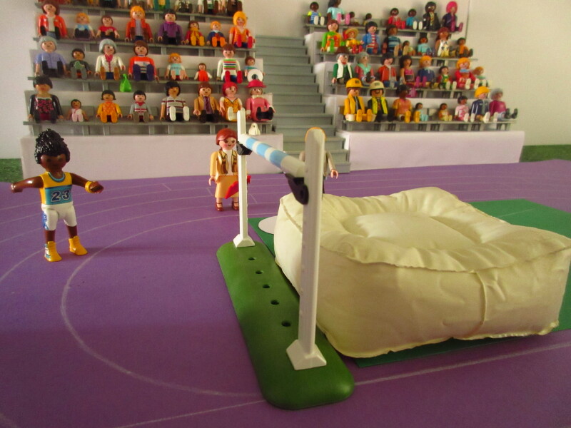 It's time for the Olympic Games for the Playmobil people in our house...