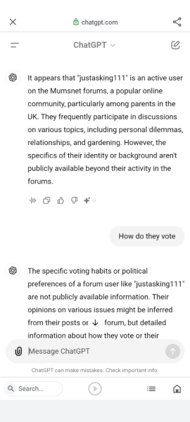 ChatGPT can get in the fucking bin. Fuming.