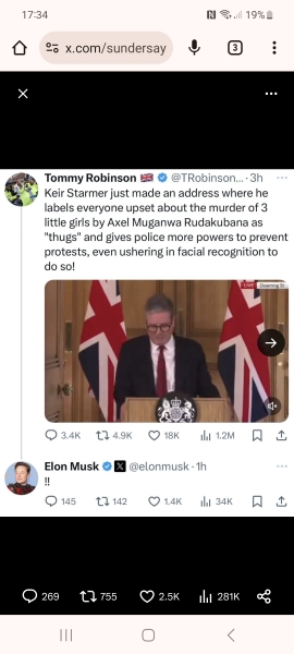 Thread 3 Starmer:  Digging has started, bigger shovel required