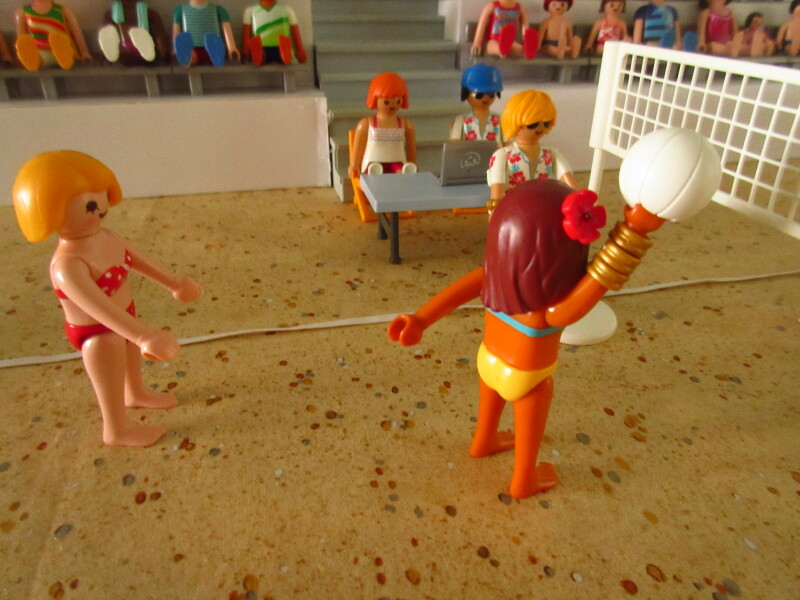 It's time for the Olympic Games for the Playmobil people in our house...