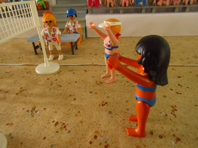 It's time for the Olympic Games for the Playmobil people in our house...