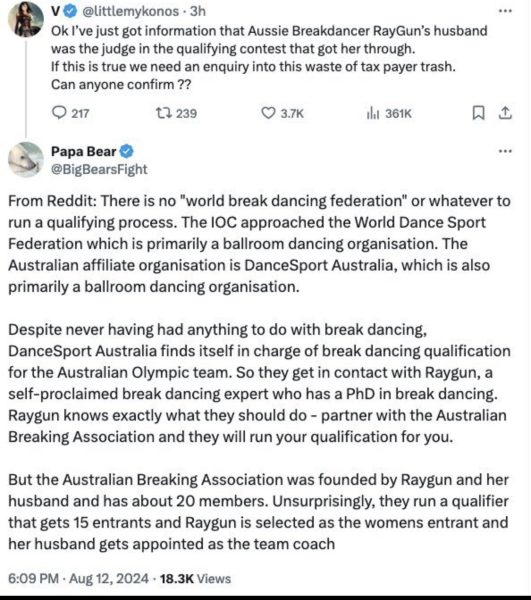 to think Rachel 'Raygun' gun has broken the phrase 'Oh for the confidence of a mediocre man'?