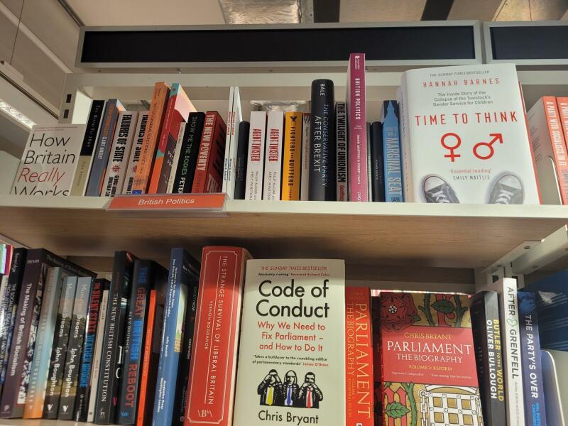 Women Who Wouldn't Wheesht in a Waterstones Window