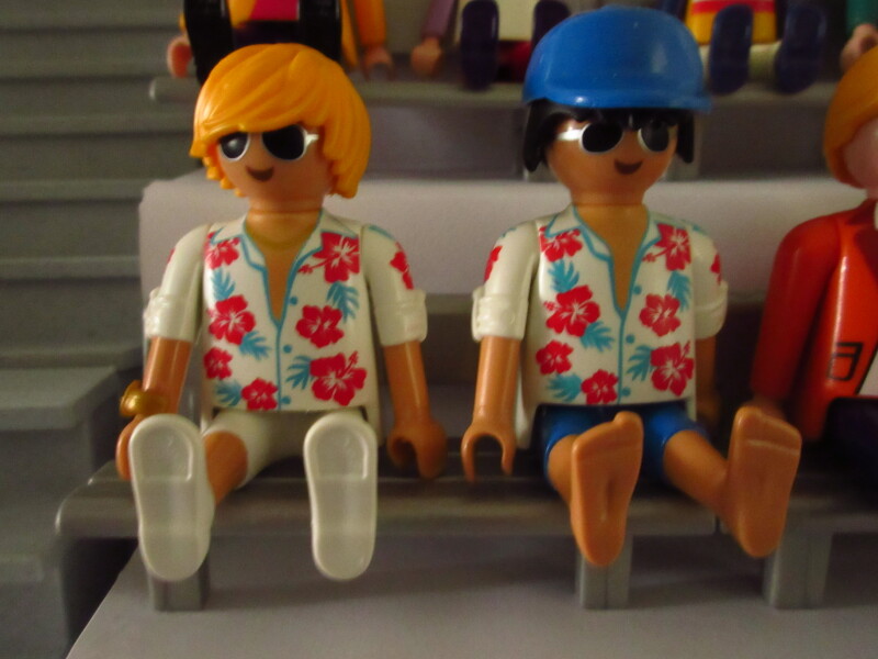 It's time for the Olympic Games for the Playmobil people in our house...