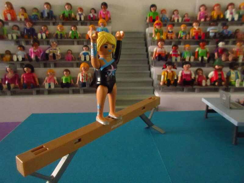 It's time for the Olympic Games for the Playmobil people in our house...