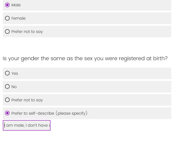 Sex and Gender are NOT the fucking same!