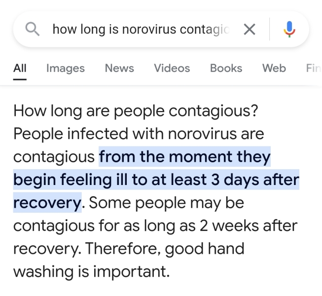 The new-ish COVID and GI sysmtoms - how do you tell the difference between that and another virus and norovirus?