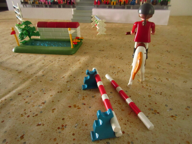 It's time for the Olympic Games for the Playmobil people in our house...
