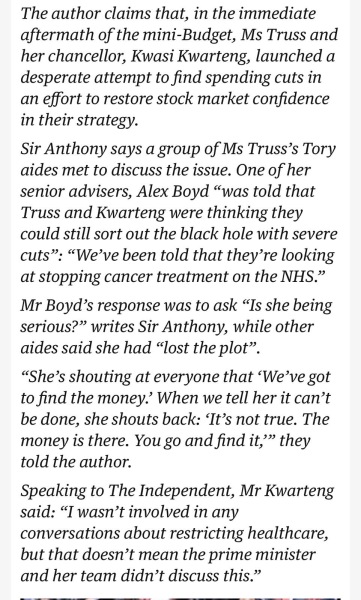 What is wrong with Liz Truss?