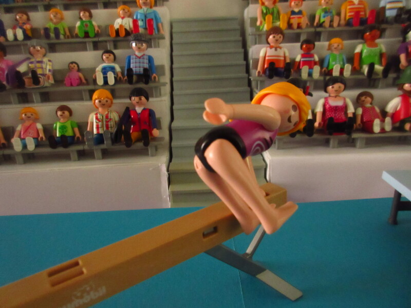 It's time for the Olympic Games for the Playmobil people in our house...