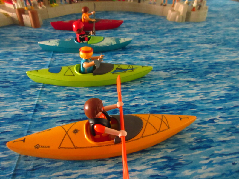 It's time for the Olympic Games for the Playmobil people in our house...