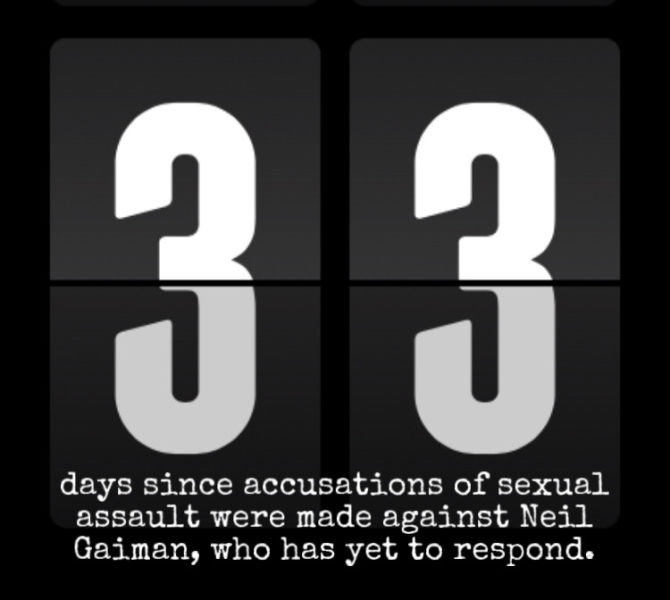 Neil Gaiman accused of sexual assault