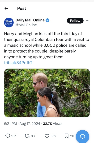 The Columbia Tour