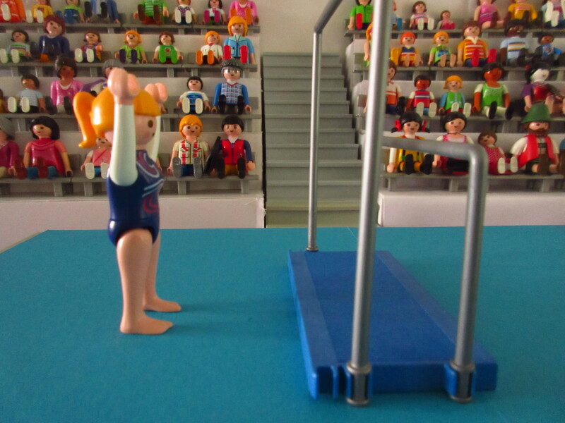 It's time for the Olympic Games for the Playmobil people in our house...