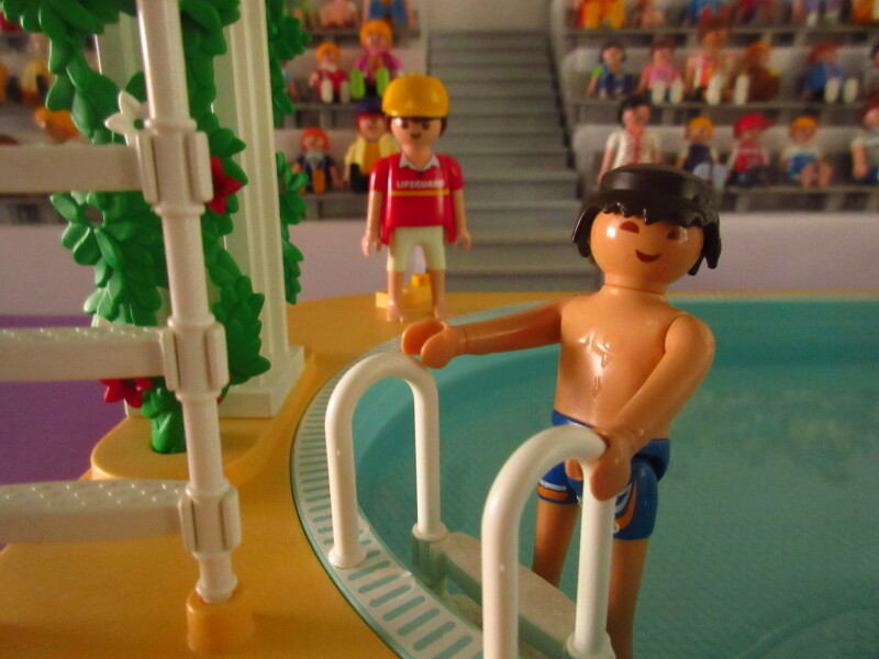 It's time for the Olympic Games for the Playmobil people in our house...