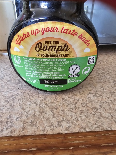 "Vintage" Marmite *lighthearted*
