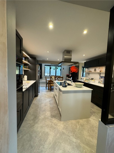 If you have black kitchen cabinets...