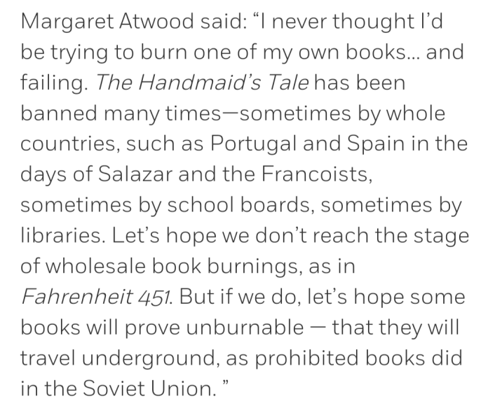 The Handmaid's Tale: Banned in Spain?