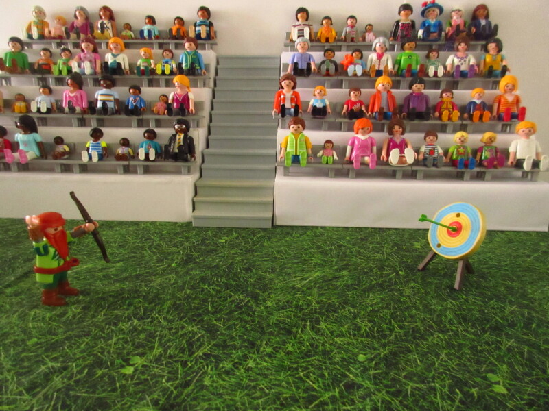 It's time for the Olympic Games for the Playmobil people in our house PART TWO