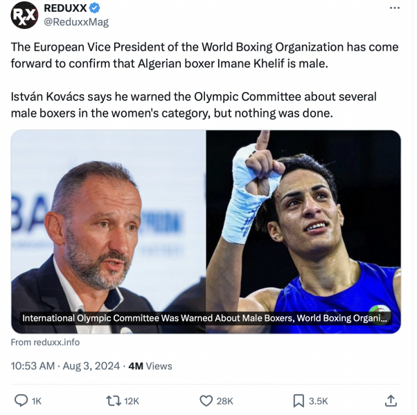 Thread 2: TWO “Female Boxers” Set To Compete At Paris 2024 Were Previously Disqualified From Women’s World Championship For Having “XY Chromosomes”
