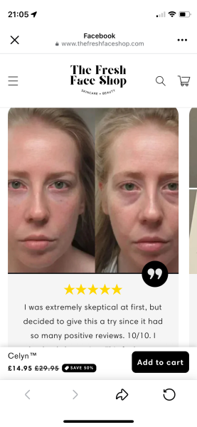 Please fix my eyebags