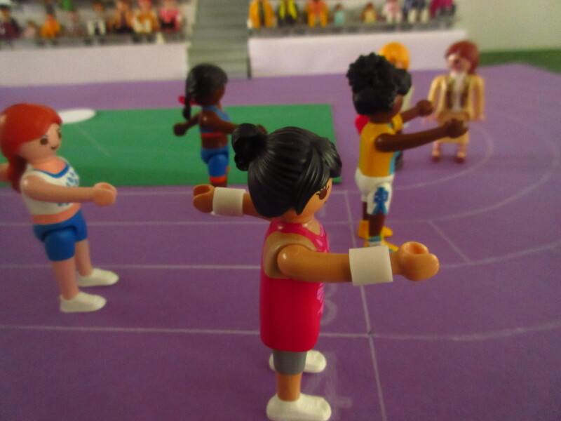 It's time for the Olympic Games for the Playmobil people in our house...