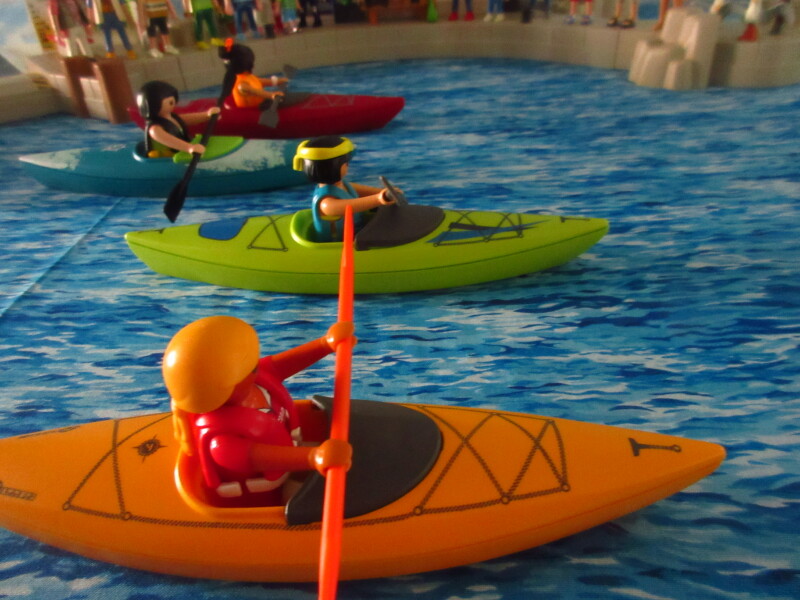 It's time for the Olympic Games for the Playmobil people in our house...
