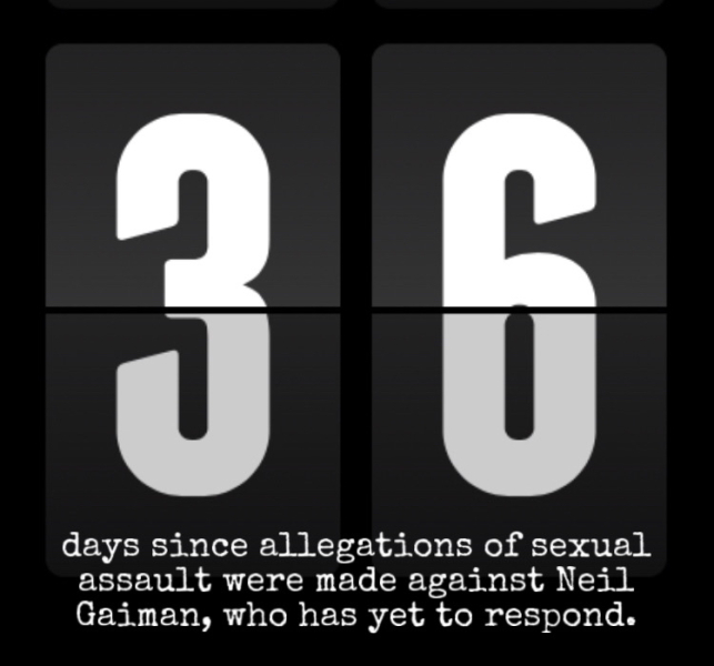 Neil Gaiman accused of sexual assault