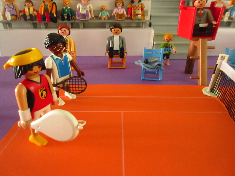 It's time for the Olympic Games for the Playmobil people in our house...