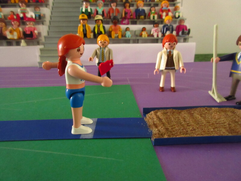 It's time for the Olympic Games for the Playmobil people in our house...