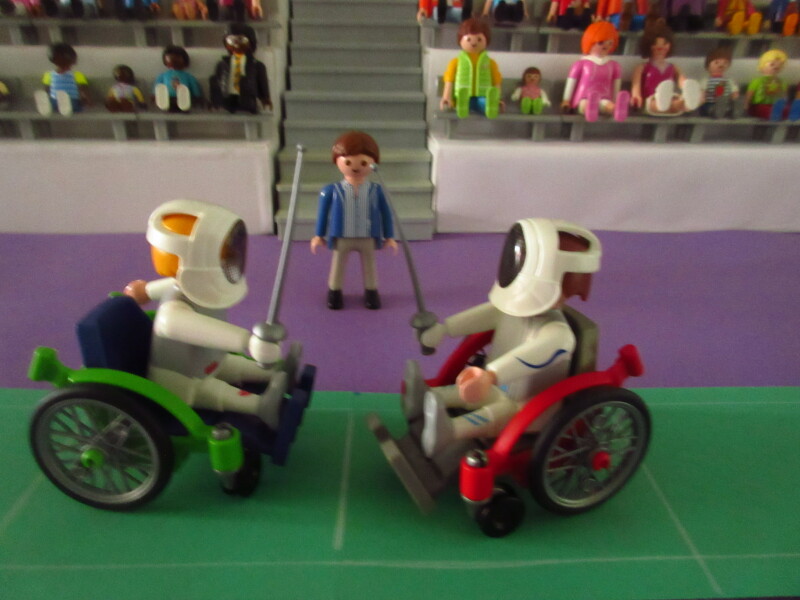 It's time for the Olympic Games for the Playmobil people in our house PART TWO
