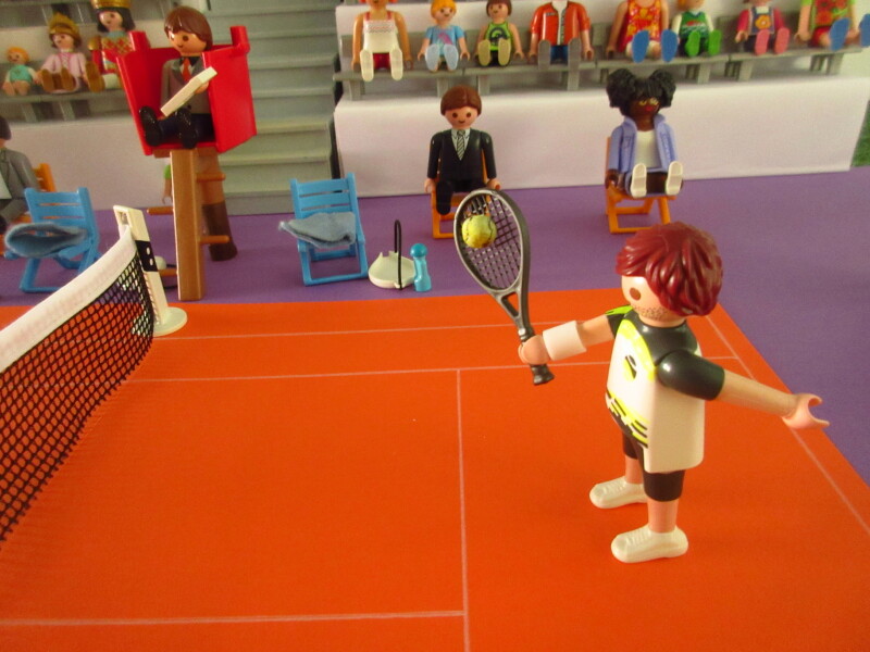 It's time for the Olympic Games for the Playmobil people in our house...