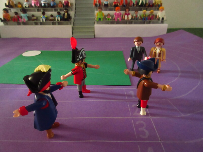 It's time for the Olympic Games for the Playmobil people in our house PART TWO