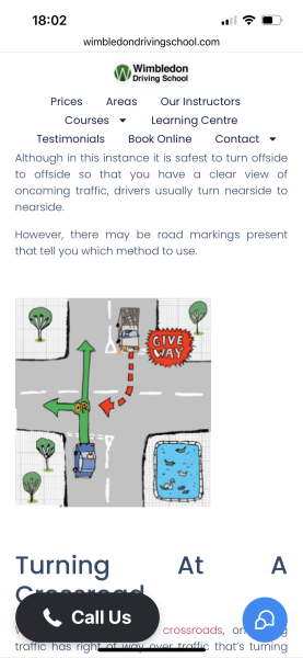 To ask whose right of way it was? (with pic)