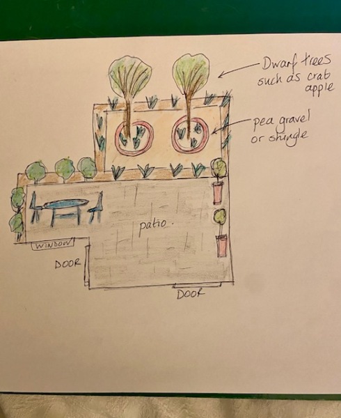 Would anyone like to completely redesign my garden?