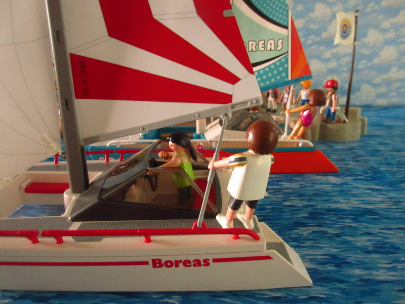 It's time for the Olympic Games for the Playmobil people in our house...