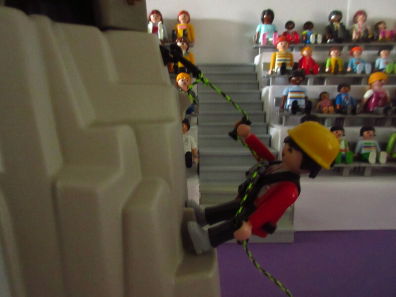 It's time for the Olympic Games for the Playmobil people in our house...