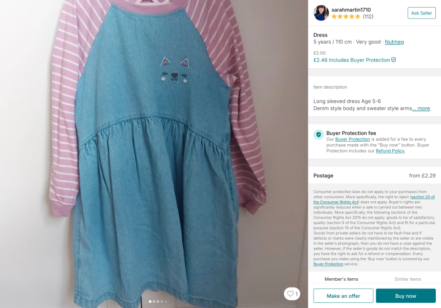 Searching for this Morrisons/Nutmeg Cat dress