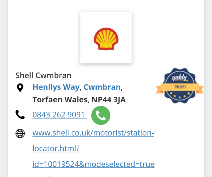 Can the power of MN help - Shell petrol station, Cwmbran