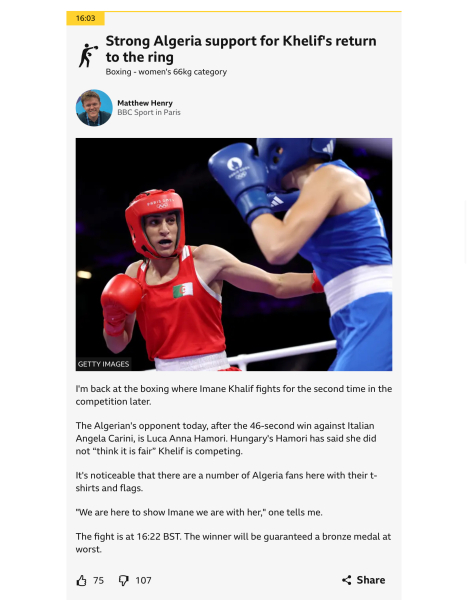 Thread 2: TWO “Female Boxers” Set To Compete At Paris 2024 Were Previously Disqualified From Women’s World Championship For Having “XY Chromosomes”