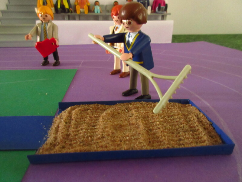 It's time for the Olympic Games for the Playmobil people in our house...