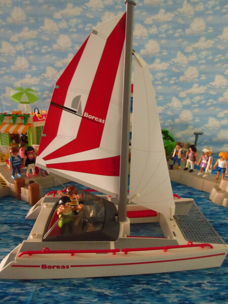 It's time for the Olympic Games for the Playmobil people in our house...