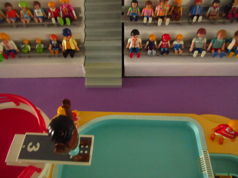 It's time for the Olympic Games for the Playmobil people in our house...