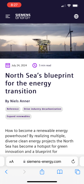 Advert taking over the whole screen.