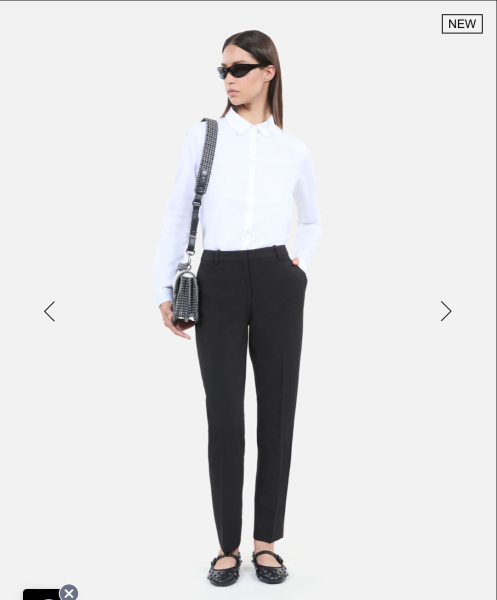 Cool Parisian blouse to wear with jeans. Help